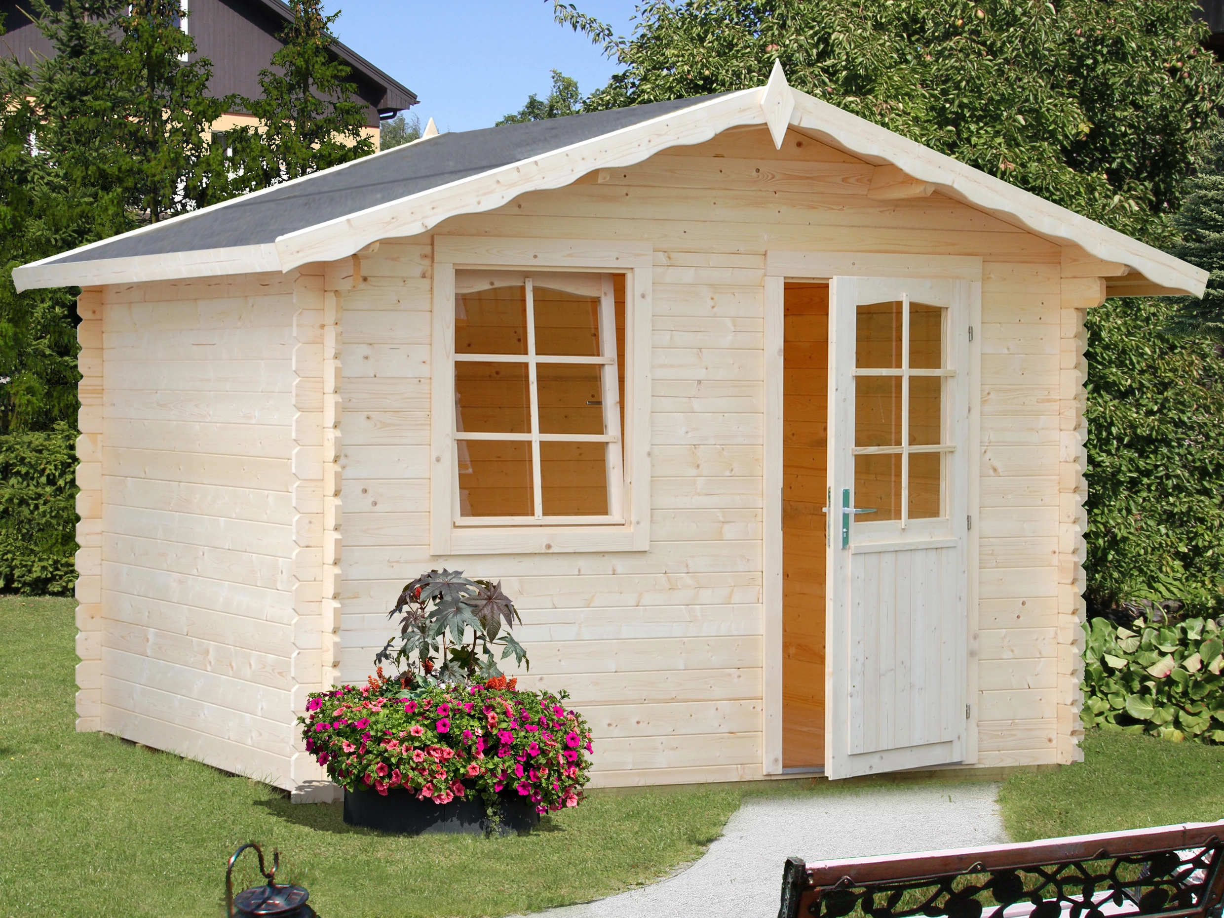 Holz-Gartenhaus: preiswert Infos kaufen online und